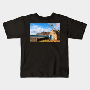 Carsaig Cove, Isle of Mull, Scotland Kids T-Shirt